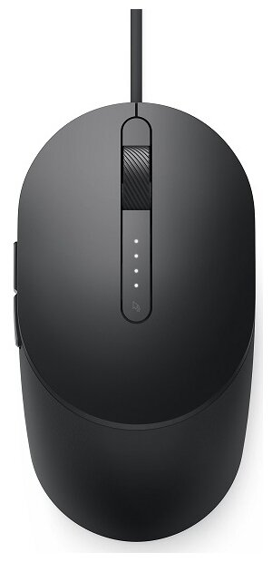 Мышь проводная Dell MS3220, 3200dpi, оптическая лазерная, USB, черный (570-ABDY)