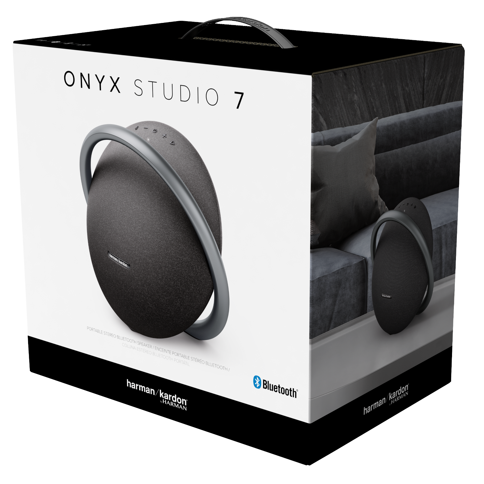 Портативная акустика HARMAN KARDON Onyx Studio 7, 50 Вт, Bluetooth, 1135762  купить в Новосибирске в интернет-магазине e2e4