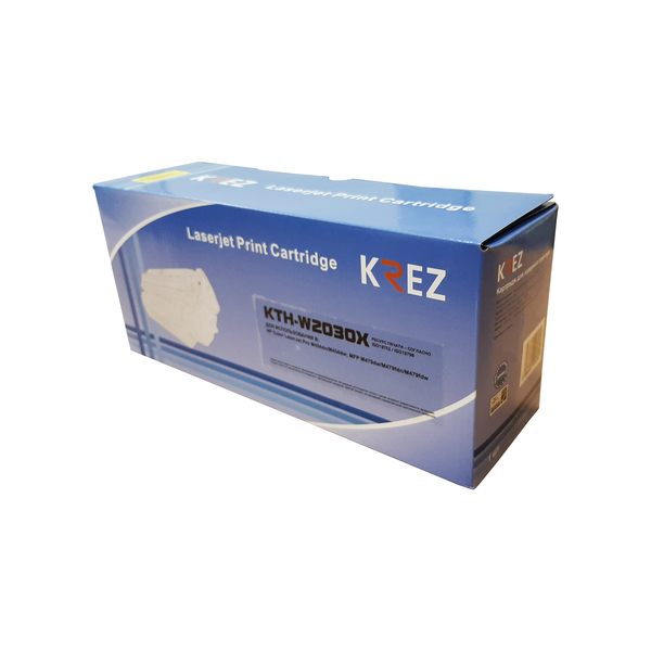 

Картридж лазерный KREZ KTH-W2030X (№415X/W2030X), черный, 7500 страниц, совместимый для LJ Pro M454/MFP M479/M480f