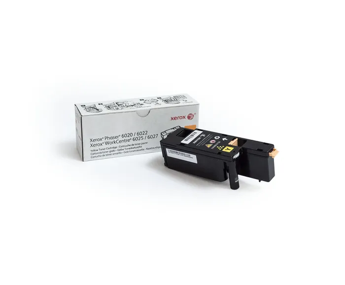 

Картридж лазерный Xerox 106R02758, желтый, 1000 страниц, оригинальный для Xerox Phaser 6020/WorkCentre 6025/6027, 0