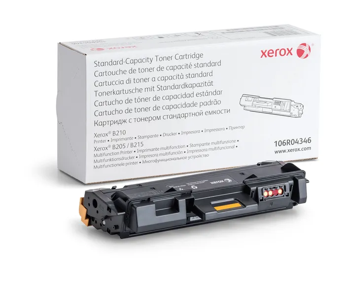 

Картридж лазерный Xerox 106R04346, черный, 1500 страниц, оригинальный для Xerox B205V B205, B210V B210, B215V B215