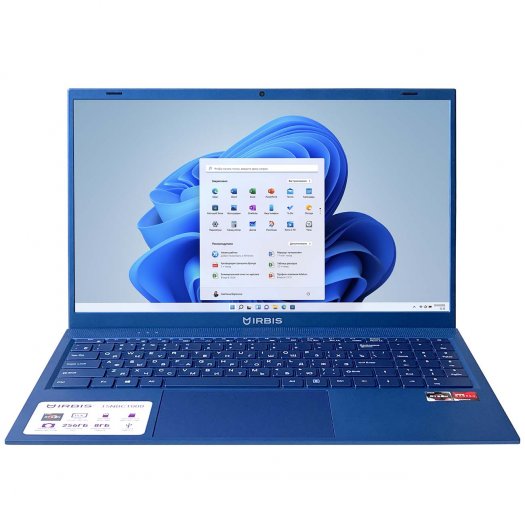 

Ноутбук IRBIS 15NBC1000 15.6" IPS 1920x1080, AMD Ryzen 3 3200U 2.6 ГГц, 8Gb RAM, 256Gb SSD, W11Pro, синий (15NBC1000), 15NBC1000