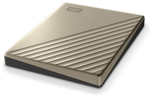 

Внешний жесткий диск (HDD) Western Digital 2Tb My Passport Ultra, 2.5", USB Type-C, золотистый (Gold/WDBC3C0020BGD-WESN), Gold