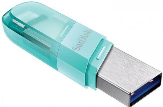 Флешка 128Gb Sandisk IXpand Flip USB3.1