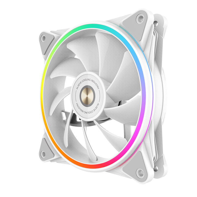 Вентилятор Alseye Halo PRO W, 120 мм, 2100rpm, 26 дБ, 4-pin, 1шт, ARGB (HALO PRO W) - фото 1