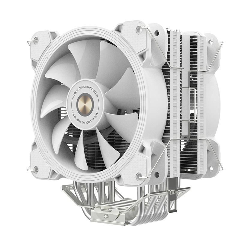 

Кулер для процессора Alseye H120D для Socket 775/115x/1200/2011/2011-3/AM2/AM2+/AM3/AM3+/FM1/AM4/FM2/FM2+, 120 мм, 2000rpm, 35.2 дБА, 200 Вт, 4-pin PWM, Al+Cu, RGB (H120D (White)), H120D