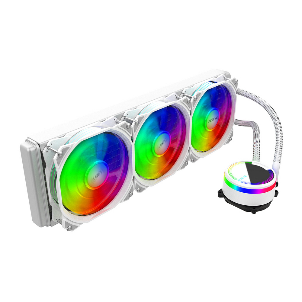 

Жидкостное охлаждение Alseye M360W для Socket 115x/2066/2011/2011-3/1356/1366/1200/1700/AM4/AM3/AM3+/FM1/AM2+/FM2/FM2+, 3x120мм, ARGB (M360W), M360W