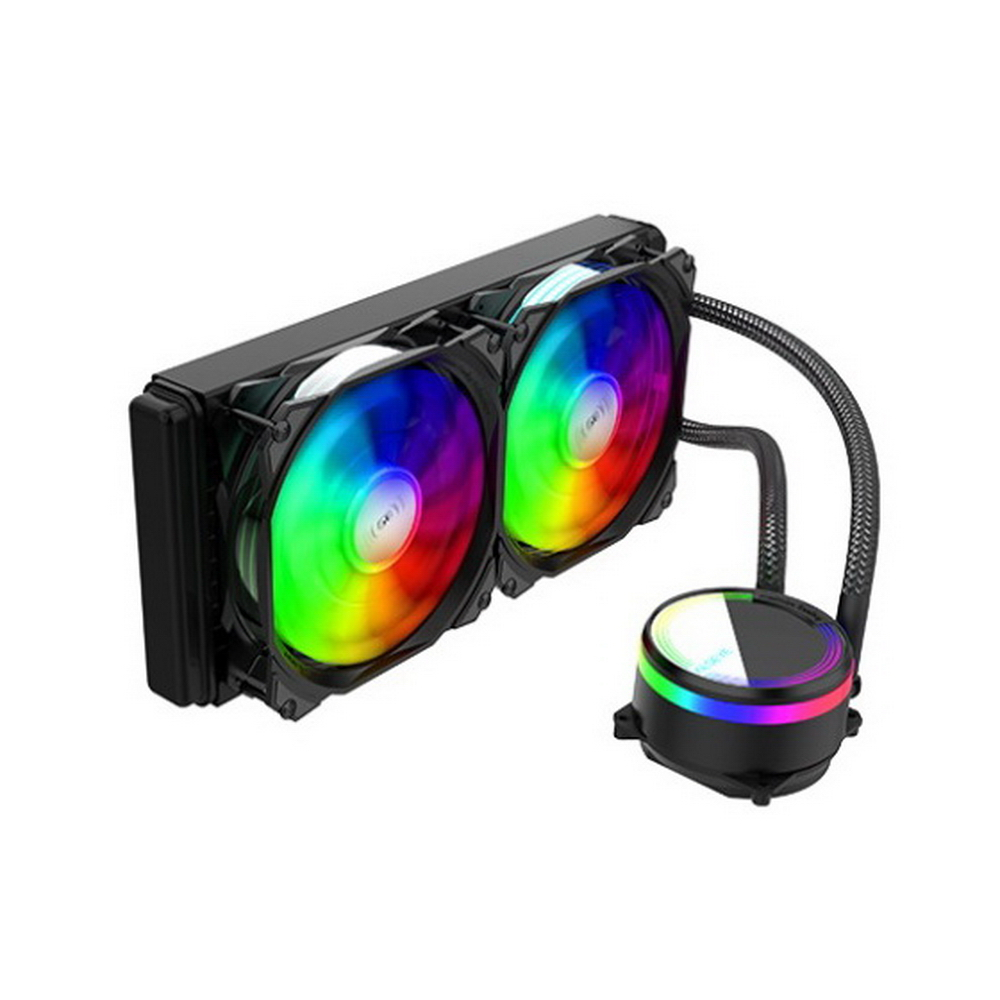 

Жидкостное охлаждение Alseye M240B для Socket 115x/2066/2011/2011-3/1356/1366/1200/1700/AM4/AM3/AM3+/FM1/AM2+/FM2/FM2+, 2x120мм, ARGB (M240B), M240B