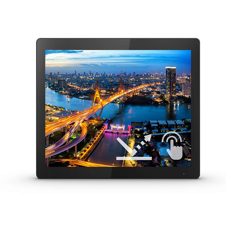 

Монитор 15" Philips 152B1TFL (00/01) TN, сенсорный, 1024x768 (4:3), 450кд/м2, 4 мс, 160°/150°, VGA, DVI, HDMI, DisplayPort, USB-Hub, черный (152B1TFL (00/01)), 152B1TFL (00/01)
