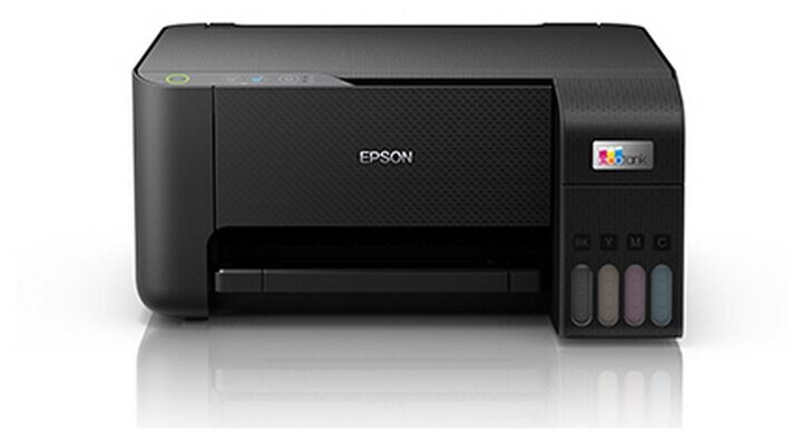 МФУ струйный Epson EcoTank L3210, A4, цветной, 10стр/мин (A4 ч/б), 5стр/мин (A4 цв.), 5760x1440dpi, СНПЧ, USB, черный (C11CJ68506/C11CJ68403/C11CJ68405) C11CJ68506/C11CJ68403/C11CJ68405 - фото 1