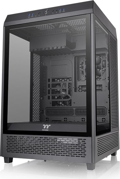 Корпус Thermaltake The Tower 500, Midi-Tower, без БП, черный