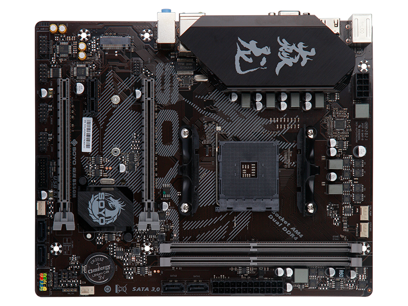 Материнская плата SOYO B550M Yanlong, SocketAM4, AMD B550, mATX