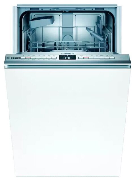 Посудомоечная машина встраиваемая узкая Bosch SPV4HKX53E, белый (SPV4HKX53E)