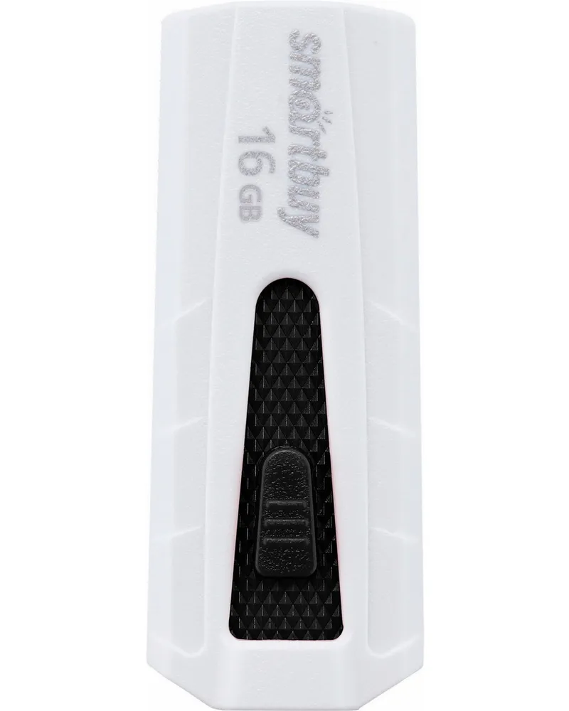 

Флешка 16Gb USB 2.0 SmartBuy Iron, белый/черный, 0