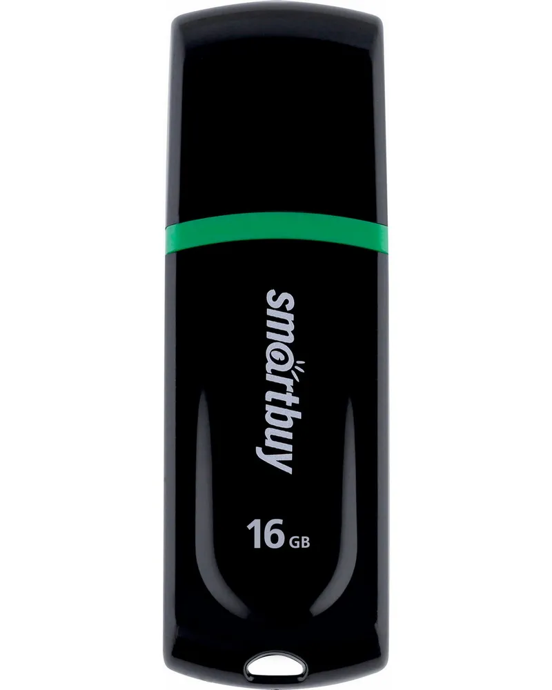 

Флешка 16Gb USB 2.0 SmartBuy Paean, черный