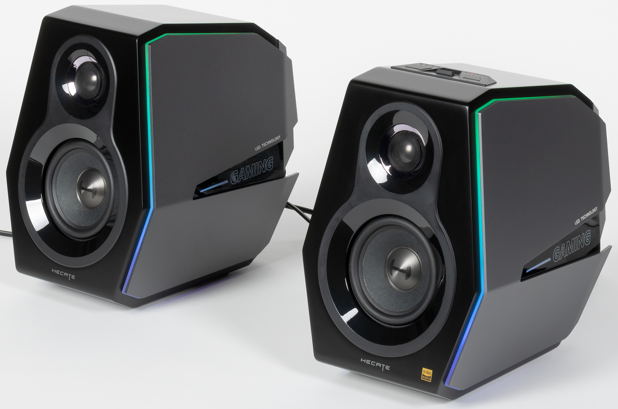 

Акустика 2.0 Edifier G5000, 88 Вт, Bluetooth, подсветка, черный (G5000), G5000