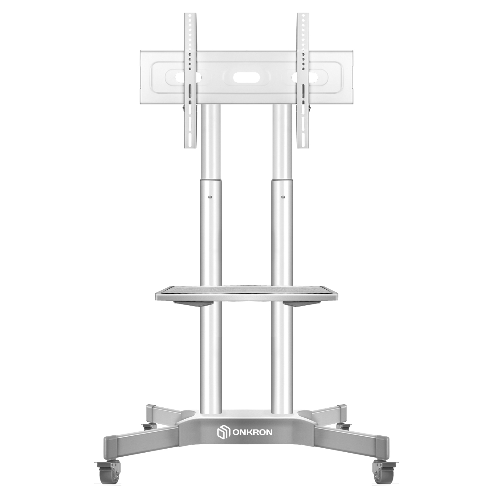 

Мобильная стойка для TV/монитора ONKRON TS1351, 32"-65", VESA 100x100мм-600x400мм, до 45.5 кг, белый (TS1351W), TS1351