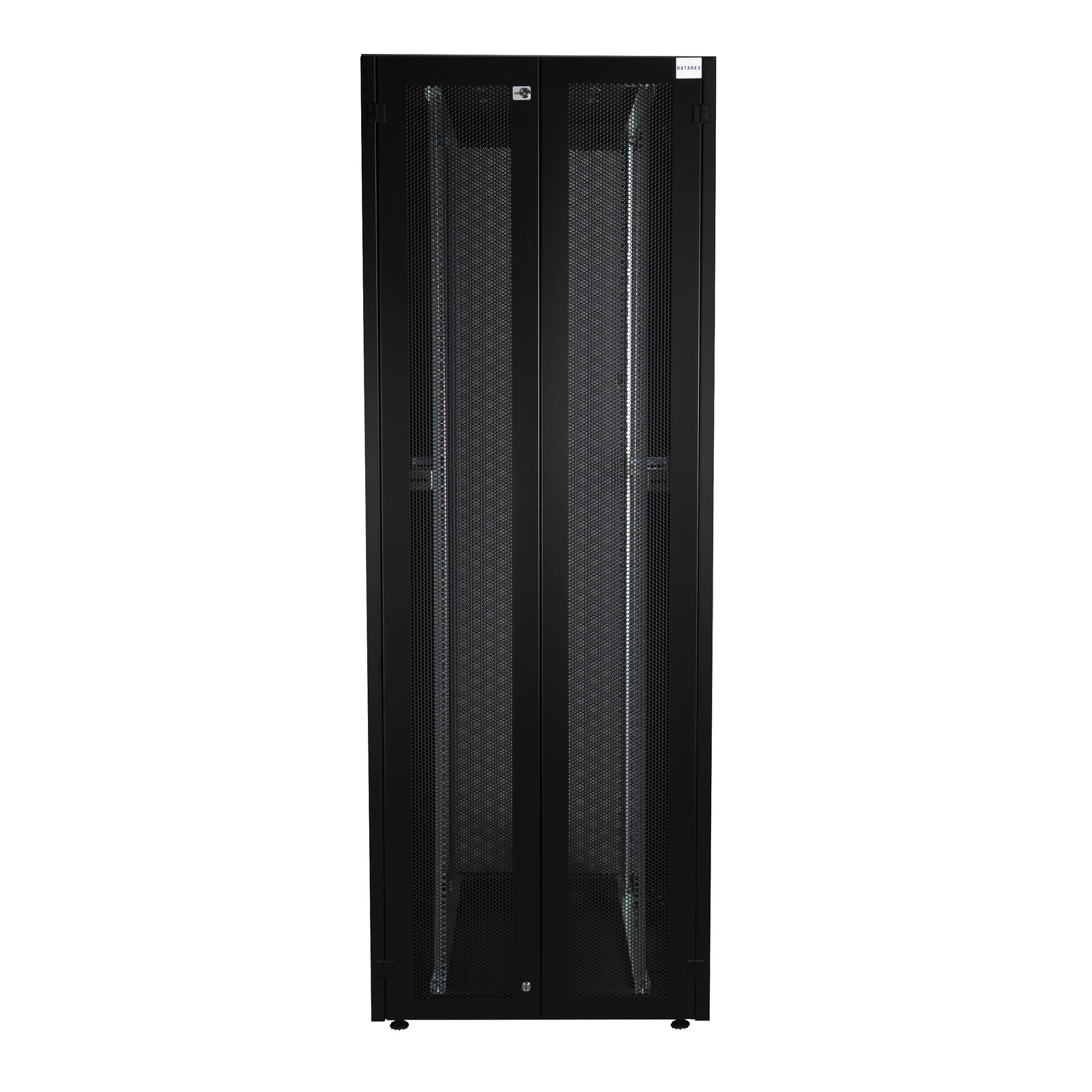 

Шкаф телекоммуникационный напольный 42U 800x1000 мм, перфорация, черный, разборный, Datarex (DR-759541)