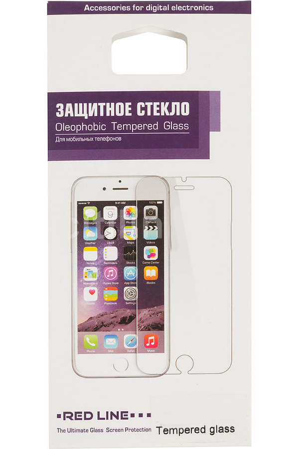 

Защитное стекло Red Line для экрана смартфона Itel Vision 3 Plus, глянцевое, 2.5D (УТ000031732)
