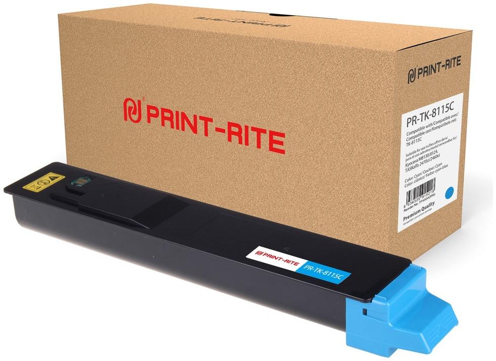 

Картридж лазерный Print-Rite PR-TK-8115C (TK-8115C/1T02P3CNL0), голубой, 6000 страниц, совместимый для Kyocera Mita Ecosys M8124cidn/M8130cidn