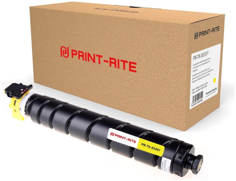 

Картридж лазерный Print-Rite PR-TK-8335Y (TK-8335Y/1T02RLANL0), желтый, 15000 страниц, совместимый для Kyocera TASKalfa 3252CI 3252, 3253ci 3253