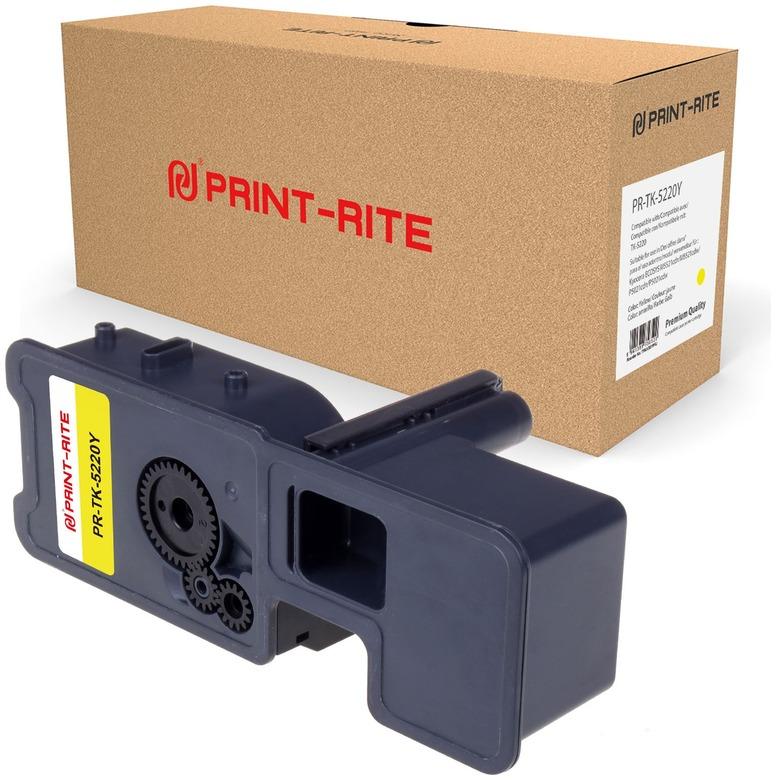 

Картридж лазерный Print-Rite PR-TK-5220Y (TK-5220Y/1T02R9ANL1), желтый, 1200 страниц, совместимый для Kyocera Ecosys M5521cdn M5521, M5521cdw, P5021cdn P5021, P5021cdw