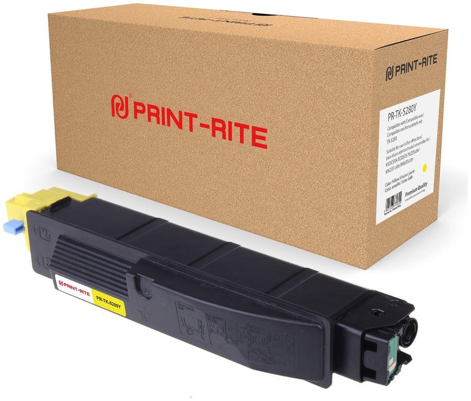 

Картридж лазерный Print-Rite PR-TK-5280Y (TK-5280Y/1T02TWANL0), желтый, 11000 страниц, совместимый для Kyocera Ecosys M6235cidn M6235, M6635cidn M6635, P6235cdn P6235