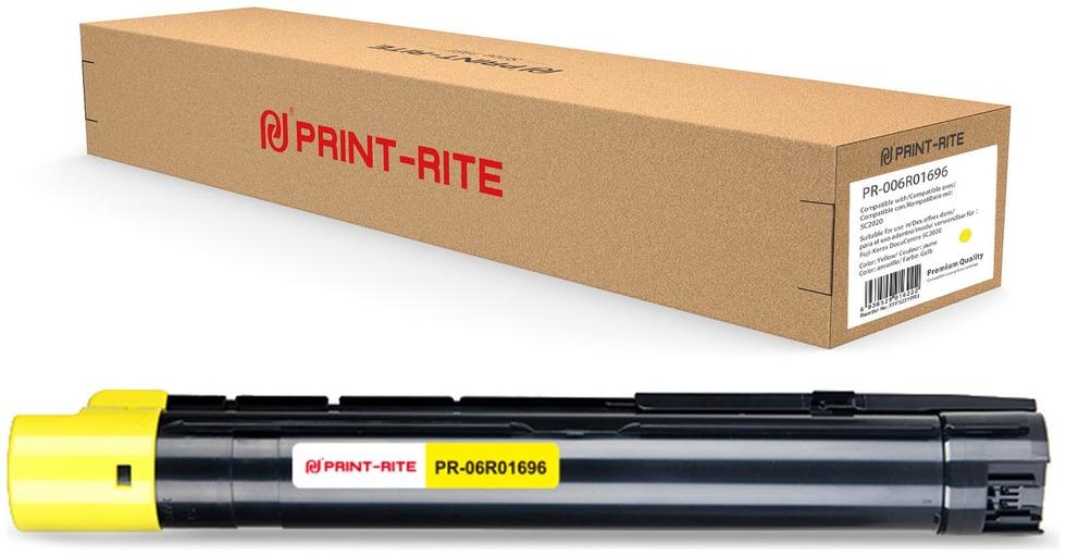 

Картридж лазерный Print-Rite PR-006R01696 (006R01696), желтый, 3000 страниц, совместимый для Xerox DocuCentre SC2020/ SC2020NW