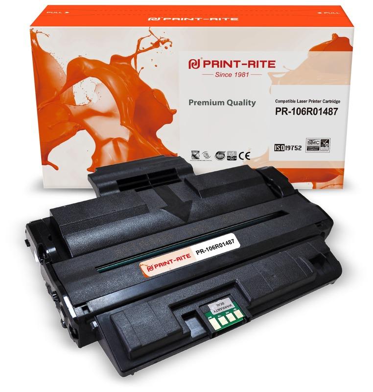 

Картридж лазерный Print-Rite PR-106R01487 (106R01487), черный, 4100 страниц, совместимый для Xerox WorkCentre 3210/ 3220