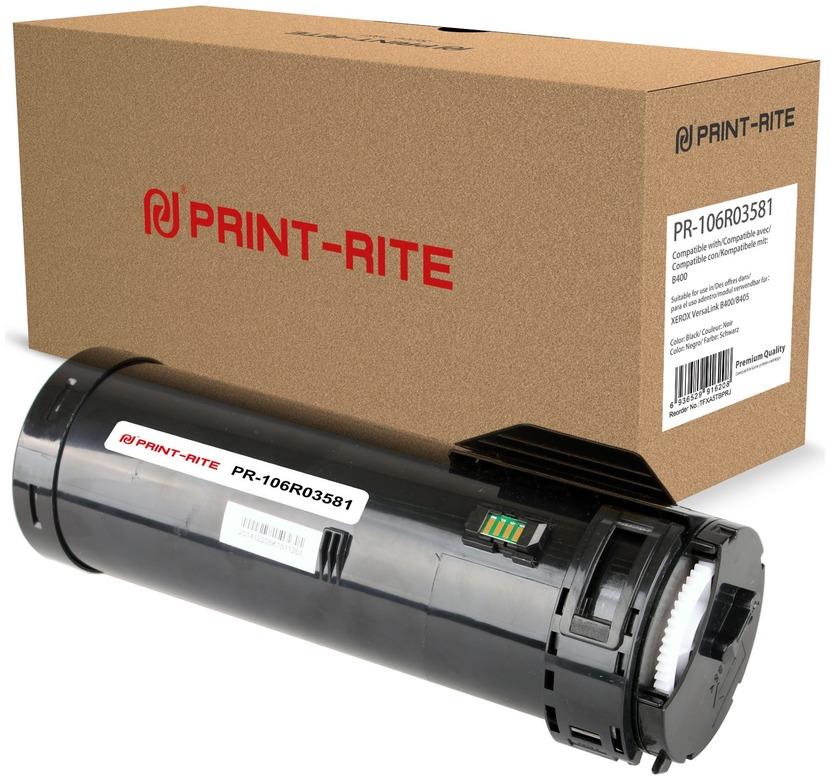 

Картридж лазерный Print-Rite PR-106R03581 (106R03581), черный, 5900 страниц, совместимый для Xerox VersaLink B400/405