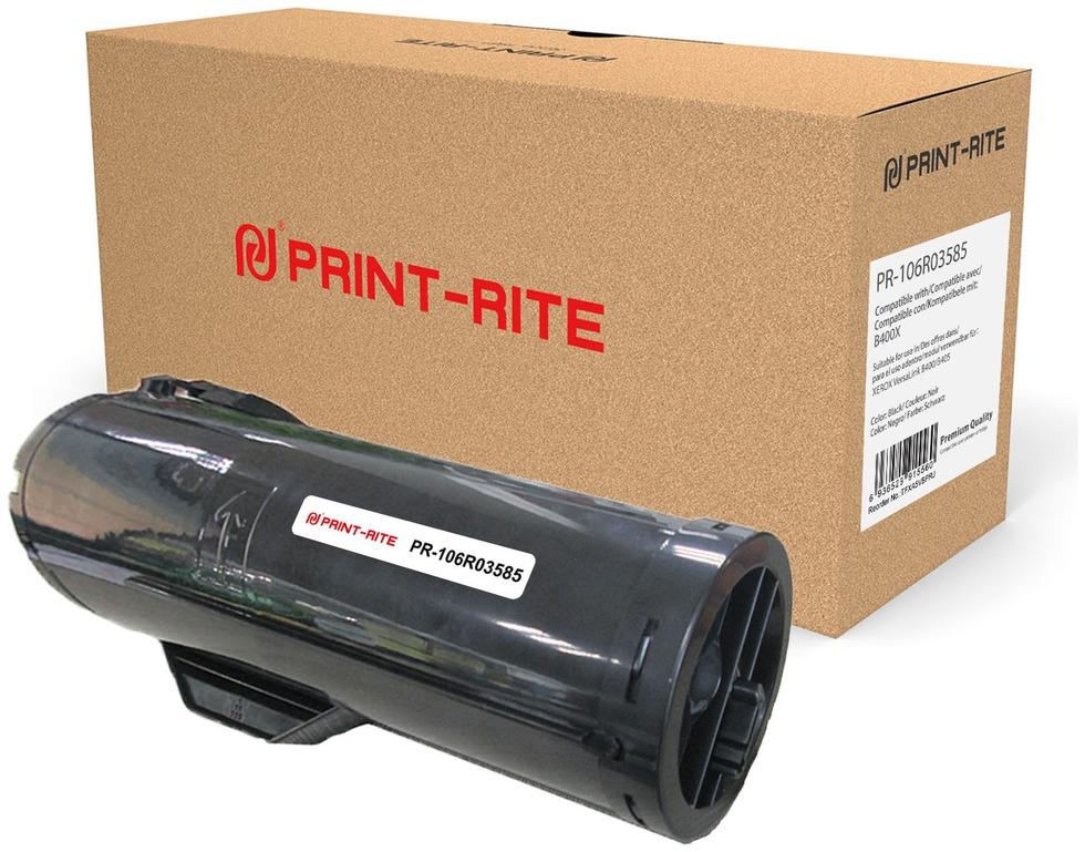 

Картридж лазерный Print-Rite PR-106R03585 (106R03585 ), черный, 22000 страниц, совместимый для Xerox VersaLink B400/405