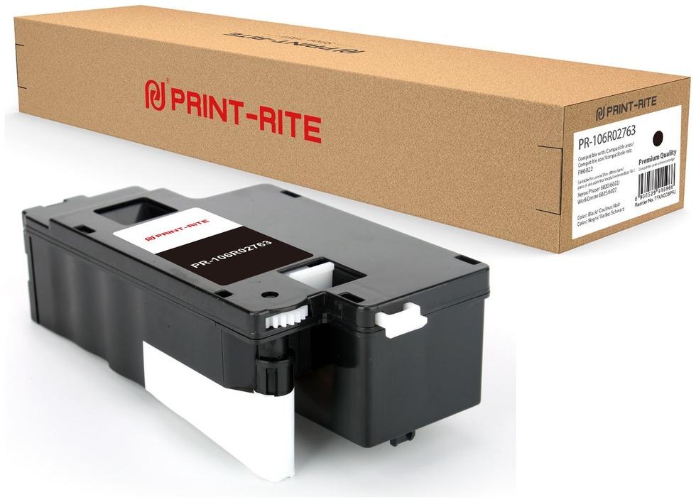 

Картридж лазерный Print-Rite PR-106R02763 (106R02763), черный, 2000 страниц, совместимый для Xerox Phaser 6020/6022/WC6025/6027