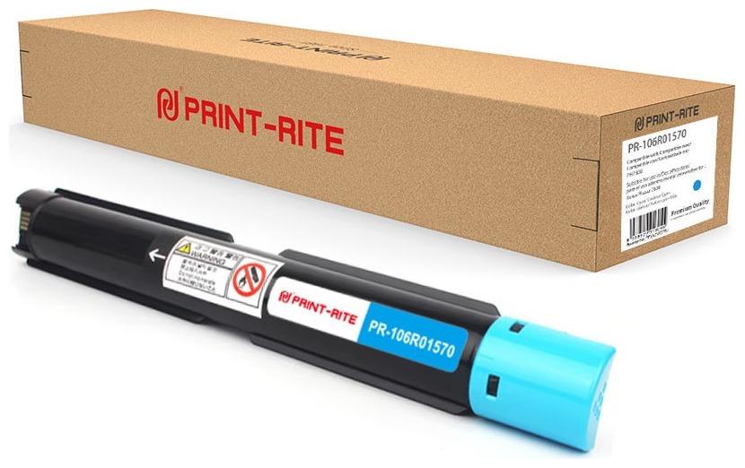 

Картридж лазерный Print-Rite PR-106R01570 (106R01570), голубой, 17200 страниц, совместимый для Xerox Phaser 7800
