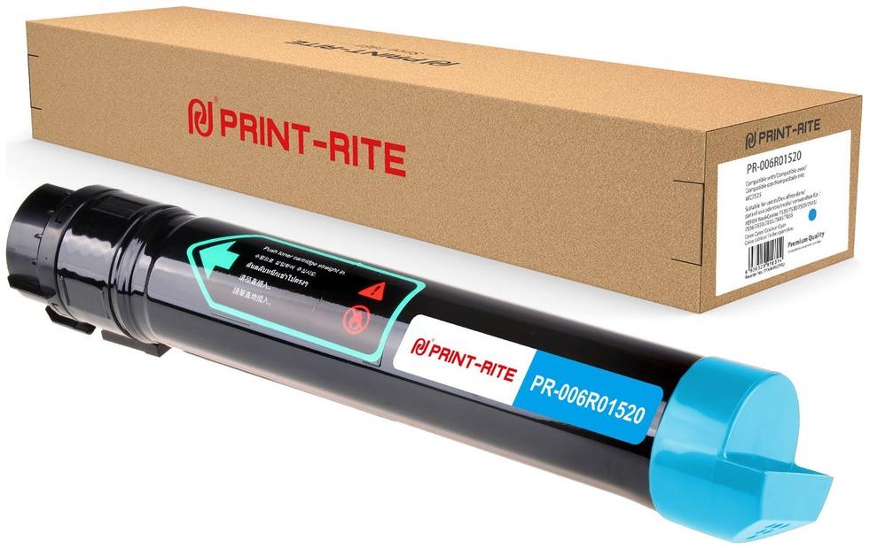 

Картридж лазерный Print-Rite PR-006R01520 (006R01520), голубой, 15000 страниц, совместимый для Xerox WorkCentre 7525/7530/7535/7545/7556/7830/7835/7845/7855