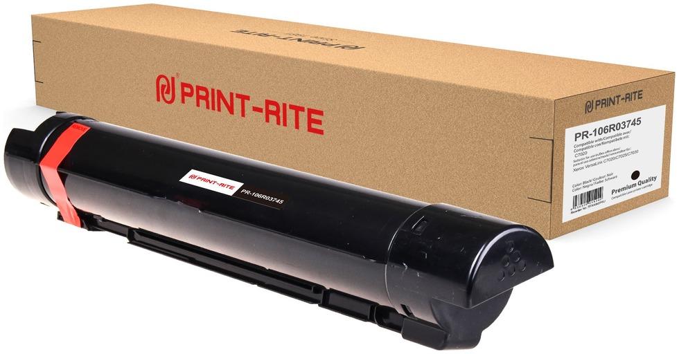

Картридж лазерный Print-Rite PR-106R03745 (106R03745), черный, 23600 страниц, совместимый для Xerox VersaLink C7020/C7025/C7030