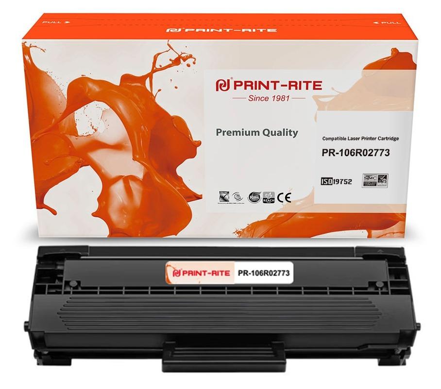 

Картридж лазерный Print-Rite PR-106R02773 (106R02773), черный, 1500 страниц, совместимый для Xerox Phaser 3020; WorkCentre 3025BI 3025, 3025NI