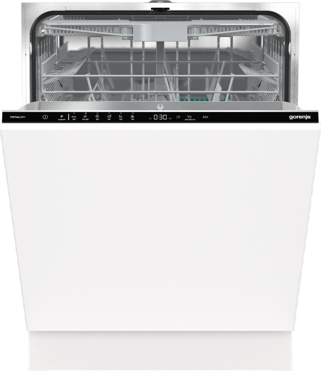 Посудомоечная машина встраиваемая полноразмерная Gorenje GV643D60, белый (GV643D60)