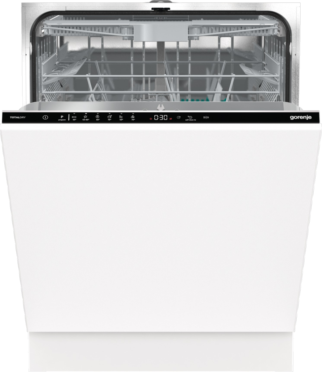 

Посудомоечная машина встраиваемая полноразмерная Gorenje GV643D60, белый (GV643D60), GV643D60