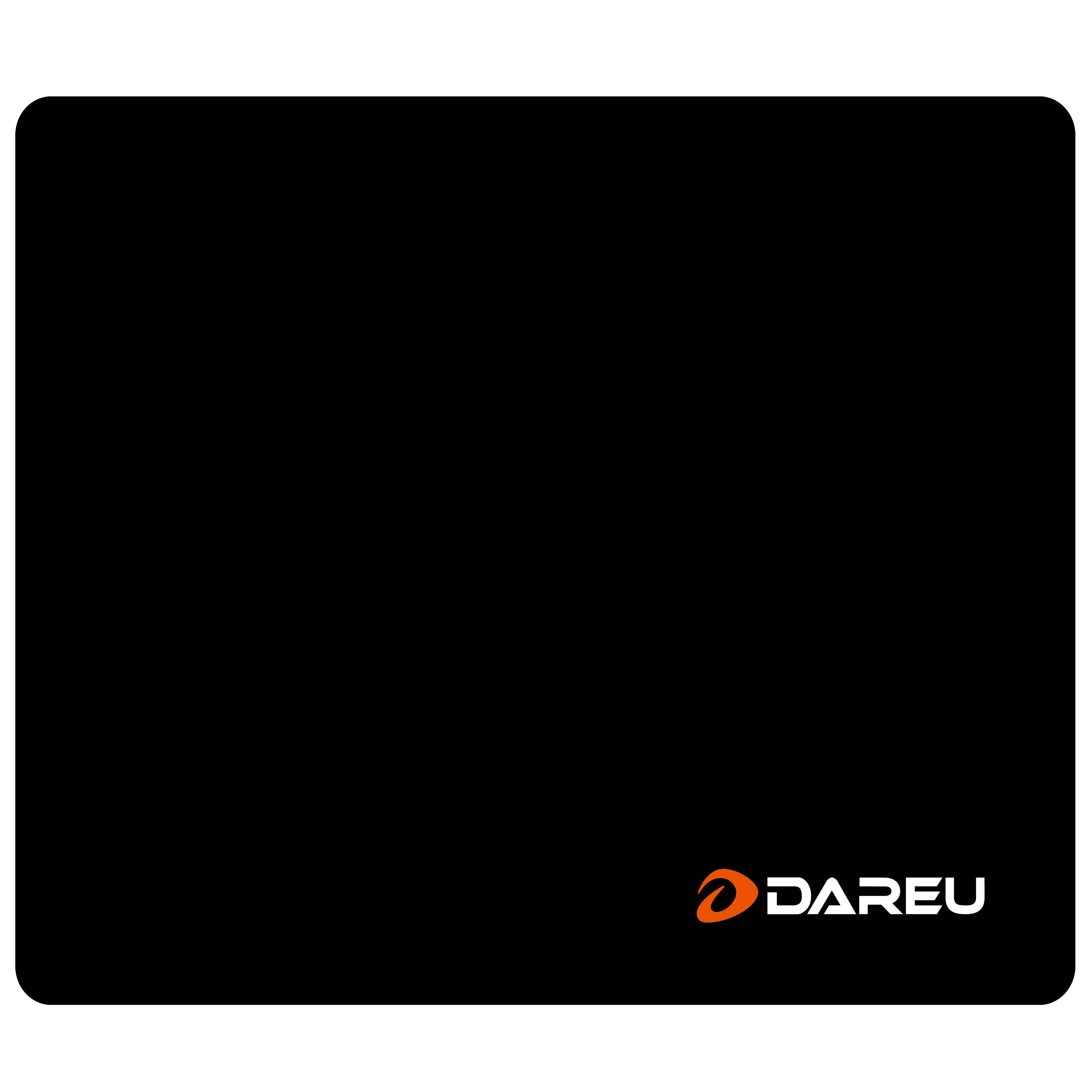 Коврик для мыши Dareu ESP101, 350x300x5мм, черный (ESP101 Black)