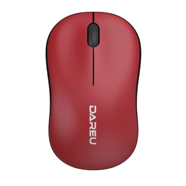 

Мышь беспроводная Dareu LM106G, 1200dpi, USB, красный/черный (LM106G Red-Black), LM106G