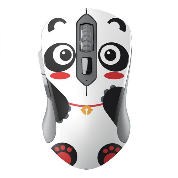 Мышь беспроводная Dareu LM115G Panda, 1600dpi, Bluetooth, принт (LM115G Panda)