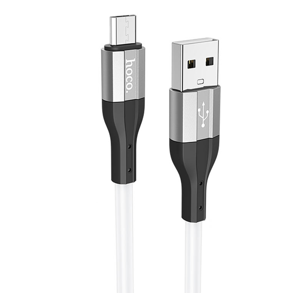 

Кабель USB-Micro USB, 2.4A, 1м, белый HOCO X72 (6931474761781), X72