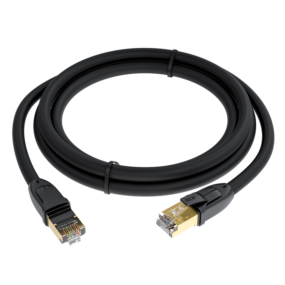 

Патч-корд FTP кат.6, 5м, RJ45-RJ45, черный, CU, Greenconnect PROF GCR-52553 (GCR-52553), GCR-52553