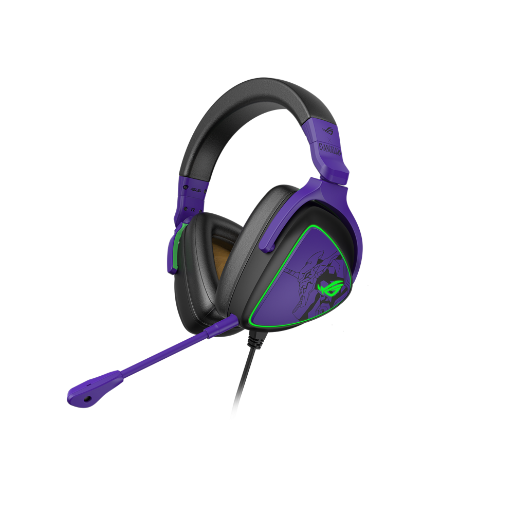 

Проводная гарнитура ASUS ROG DELTA S EVA EDITION , фиолетовый (90YH03H0-B2UA00), ROG DELTA S EVA EDITION