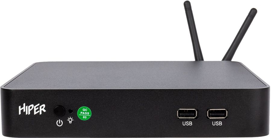 

Неттоп Hiper M8, Intel Celeron J4125 2 ГГц, 4Gb RAM, 256Gb SSD, Wi-Fi, BT, без ОС, черный (I81N8CL87T), M8