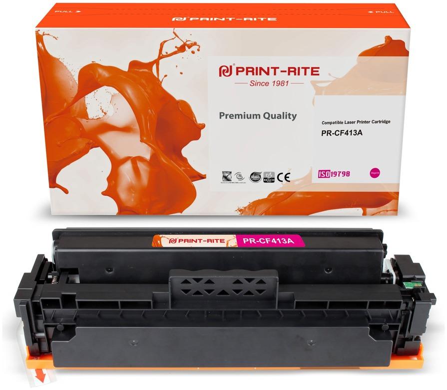 

Картридж лазерный Print-Rite PR-CF413A (№410A/CF413A), пурпурный, 2300 страниц, совместимый для LaserJet Pro M452dn / M452dw / M477fdn / M477fdw / M477dw / M477fnw