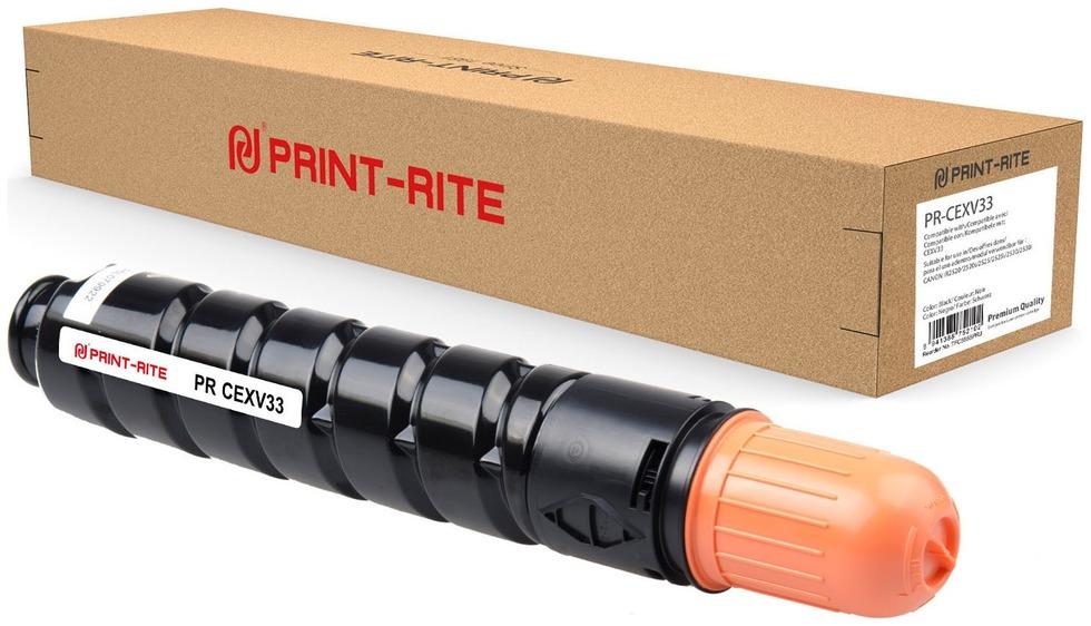 

Картридж лазерный Print-Rite PR-CEXV33 (C-EXV3/GPR-6/6647A002), черный, 14600 страниц, совместимый для Canon iR 2520/2520i/2525/2525i/2530