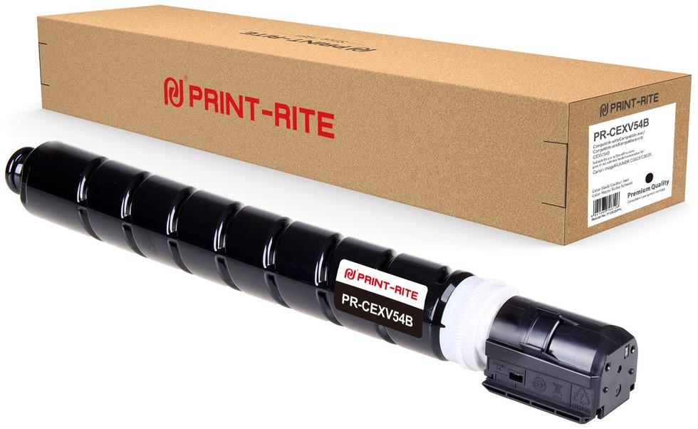 

Картридж лазерный Print-Rite PR-CEXV54B (C-EXV54B/1394C002), черный, 15500 страниц, совместимый для Canon ImageRunner C3025/3025i MFP