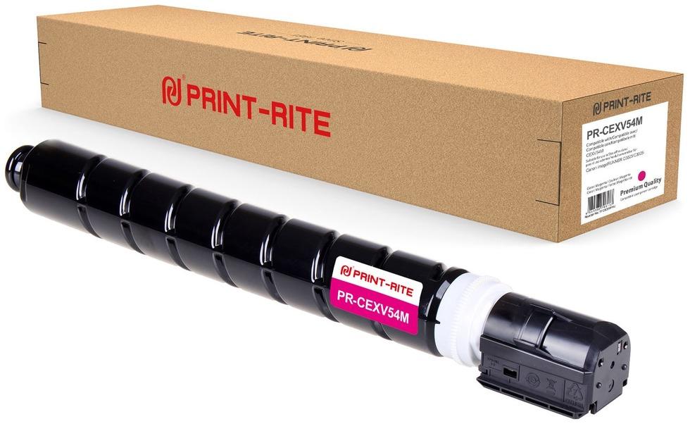 

Картридж лазерный Print-Rite PR-CEXV54M (C-EXV54M/1396C002), пурпурный, 8500 страниц, совместимый для Canon ImageRunner C3025/3025i MFP