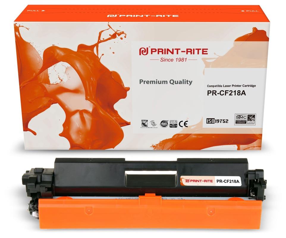 

Картридж лазерный Print-Rite PR-CF218A (№18A/CF218A), черный, 1400 страниц, совместимый для LaserJet M104/M132